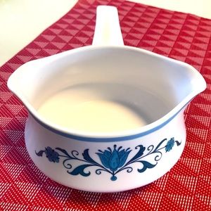 Vintage Noritake Blue Haven gravy boat